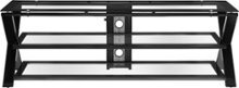 Insignia - TV Stand for Most TVs Up to 75" - Black