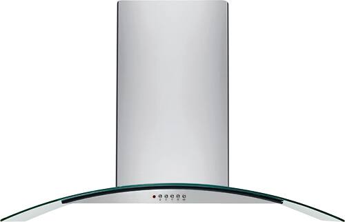 Frigidaire - 42" Convertible Range Hood - Stainless steel - Front_Standard