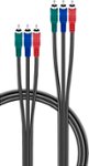Insignia - 6' Component Video Cable - Black
