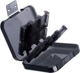 Rocketfish - Universal Game Vault Case For Nintendo Switch & Switch Lite - Smoke Black