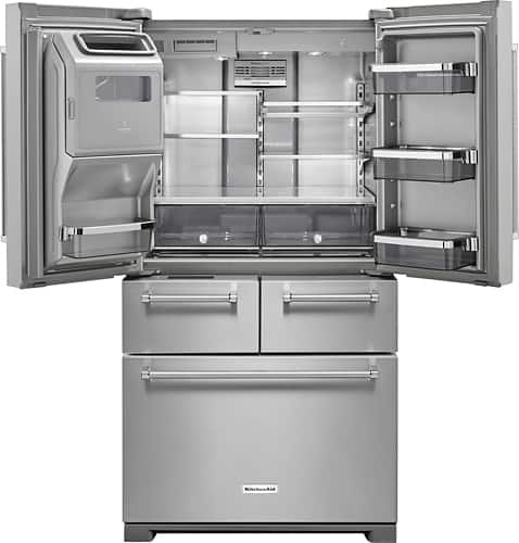 KitchenAid - 25.8 Cu. Ft. 5-Door French Door Refrigerator ...