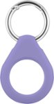 Insignia - Key Ring Case for Apple AirTag - Lavender