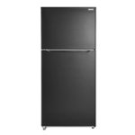 Insignia - 18 Cu. Ft. Top-Freezer Refrigerator - Black