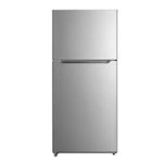 Insignia - 18 Cu. Ft. Top-Freezer Refrigerator - Stainless steel