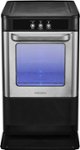 Insignia - Portable Nugget Icemaker with Auto Shut-Off - Stainless steel