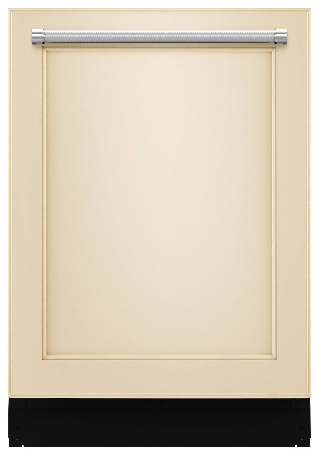 KitchenAid - 24" Top Control Built-In Dishwasher with Stainless Steel Tub - Custom Panel Ready - Front_Standard