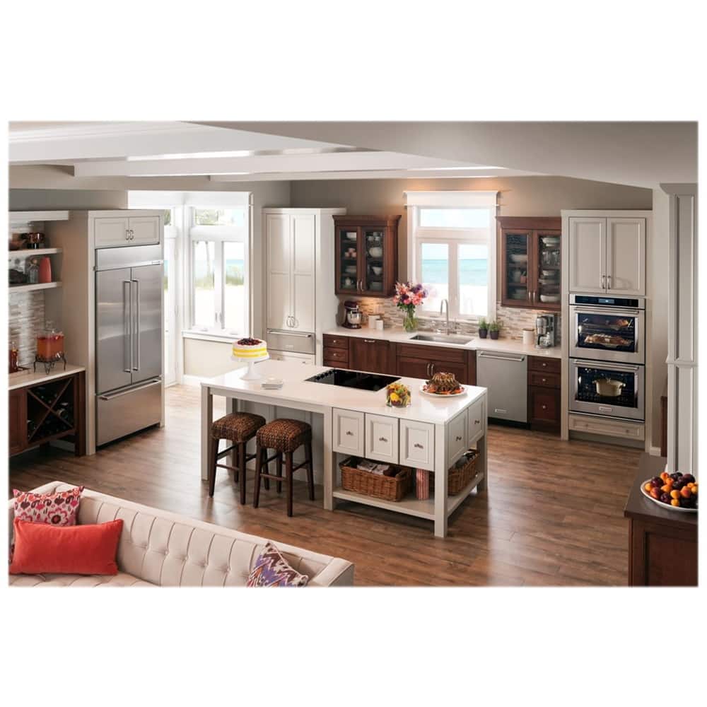 KitchenAid - 24" Top Control Tall Tub Built-In Dishwasher with Stainless Steel Tub - Stainless steel - Alt_View_Standard_18