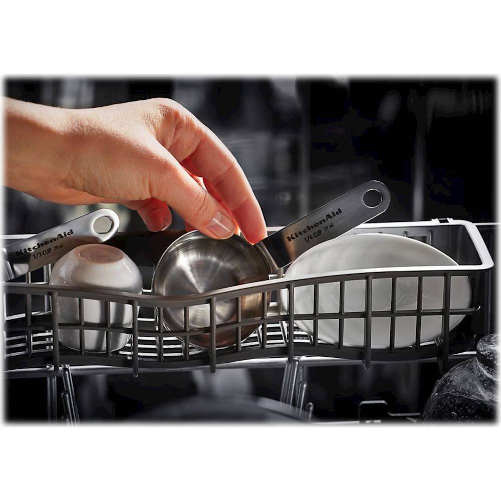 KitchenAid - 24" Top Control Built-In Dishwasher with Stainless Steel Tub - Stainless steel - Alt_View_Standard_16