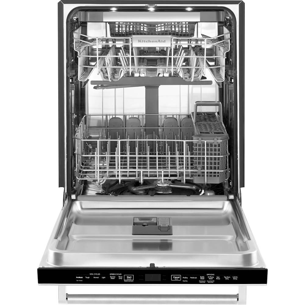 KitchenAid 24" Top Control BuiltIn Dishwasher with Stainless Steel