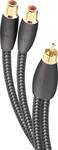 AudioQuest - FLX-X Male-to-Female RCA Splitter - Black