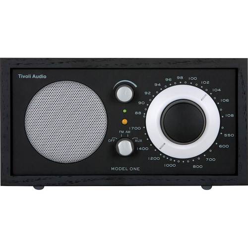Tivoli Audio - Model One AM/FM Radio - Black/Black Silver