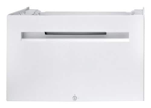Bosch - Axxis Dryer Laundry Pedestal with Storage Drawer - White - Front_Standard