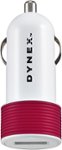 Dynex - USB Vehicle Charger - Ruby