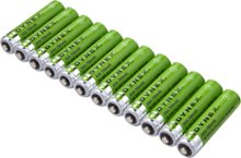 Dynex - Rechargeable AAA Batteries (12-Pack)