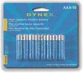 Dynex® - High-Capacity AAA Alkaline Batteries (16-Pack)