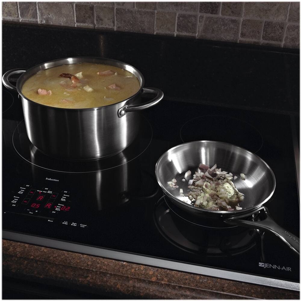 Jenn-Air - 36" Electric Induction Cooktop - Black - Alt_View_Standard_14