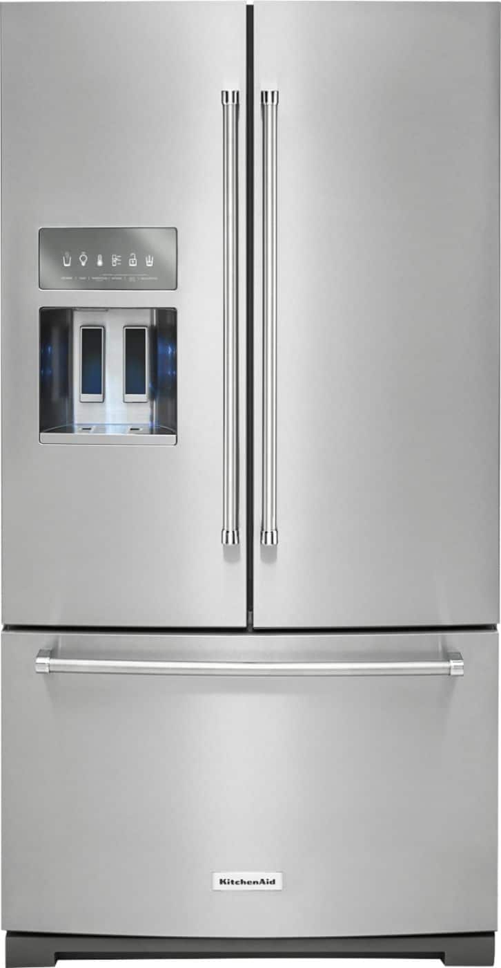 KitchenAid 26.8 Cu. Ft. French Door Refrigerator Stainless steel at