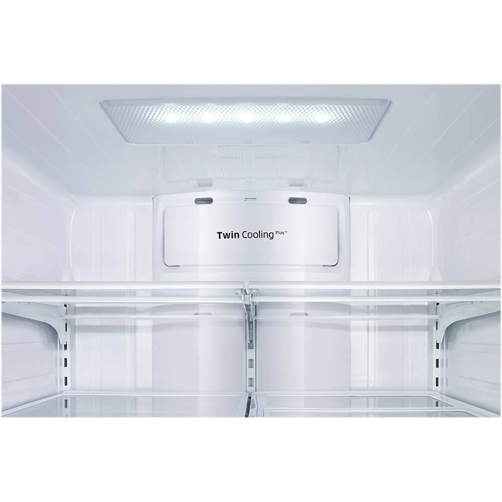 Samsung - 25.5 Cu. Ft. French Door Refrigerator with Filtered Ice Maker - White - Alt_View_Standard_12