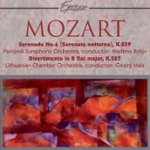 Mozart: Serenade No. 6/Divertimento [CD]