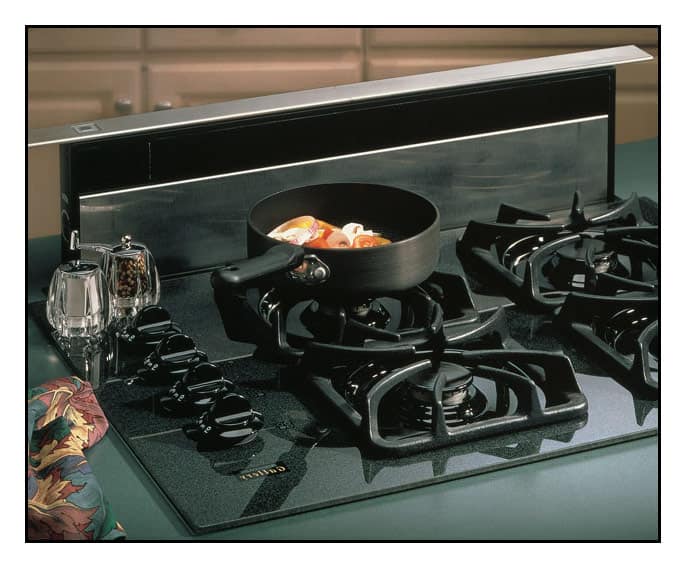 Broan - Eclipse 36" Telescopic Downdraft System - Stainless steel - Front_Standard