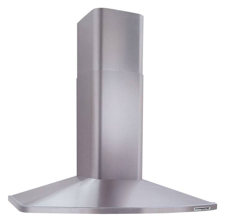 Broan - 30" Convertible Range Hood - Stainless steel - Front_Standard