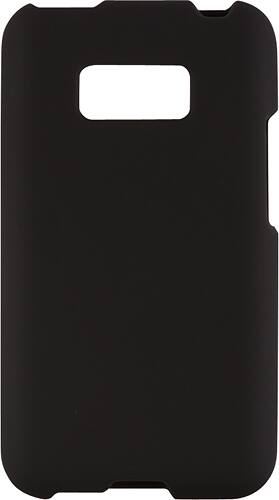 Rocketfish - Hard Shell Case for LG Optimus Elite Cell Phones - Black