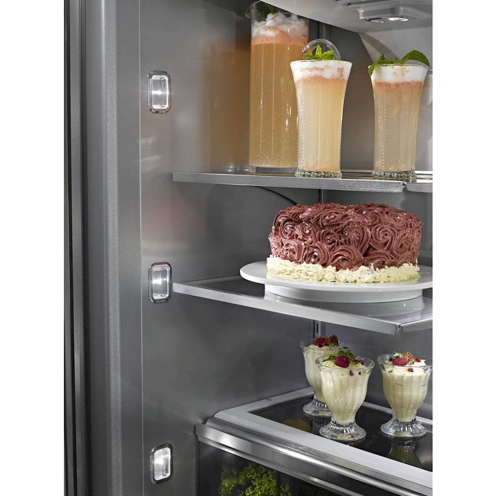 KitchenAid - 24.2 Cu. Ft. French Door Built-In Refrigerator - White - Alt_View_Standard_13