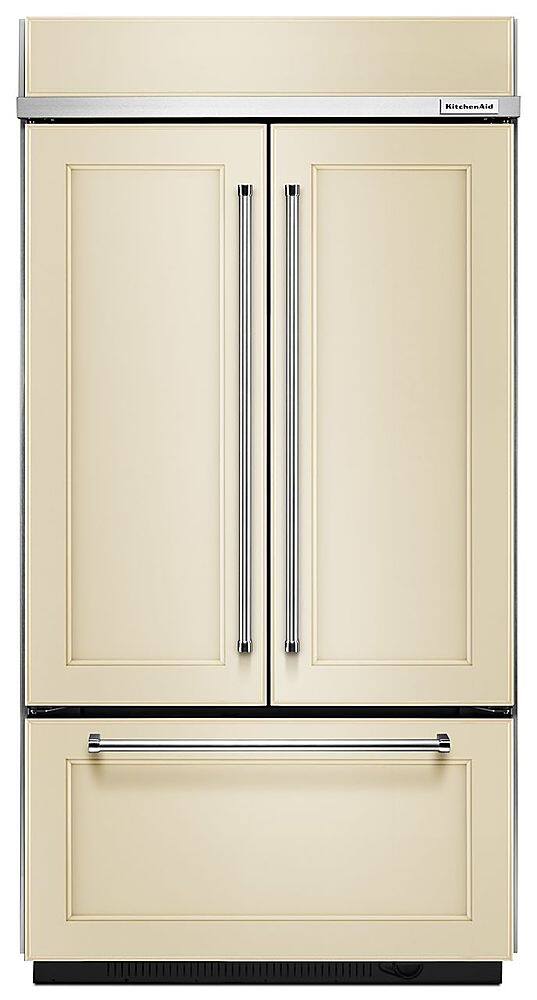KitchenAid - 24.2 Cu. Ft. French Door Built-In Refrigerator - White - Alt_View_Standard_14