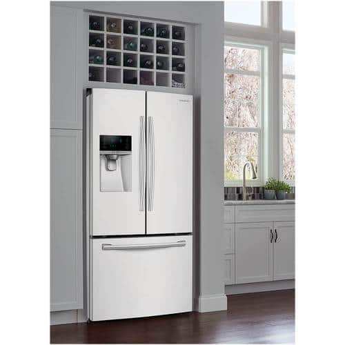 Samsung - 26 cu.ft. French Door with External Water and Ice Dispenser - White - Alt_View_Standard_18