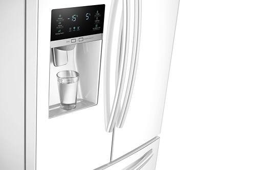 Samsung - 26 cu.ft. French Door with External Water and Ice Dispenser - White - Alt_View_Standard_5