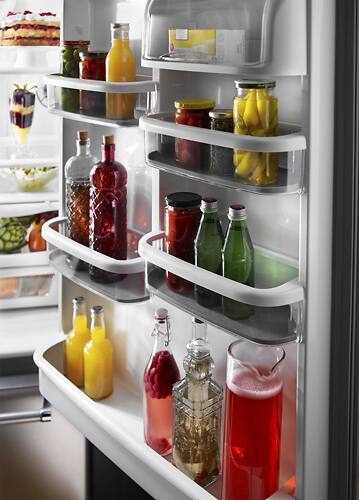 KitchenAid - 22.1 Cu. Ft. Bottom-Freezer Refrigerator - Stainless steel - Alt_View_Standard_11