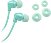 Insignia - Stereo Earbud Headphones - Green
