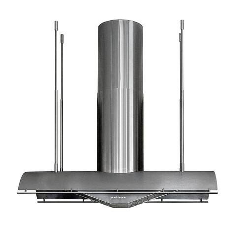 Zephyr - Cheng Collection Trapeze 54" Externally Vented Range Hood - Stainless steel - Alt_View_Standard_11