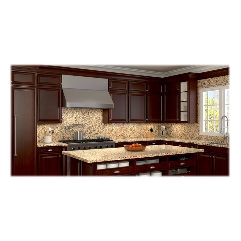 Zephyr - Essentials Power Tempest II Pro-Style 48" Externally Vented Range Hood - Stainless steel - Alt_View_Standard_12