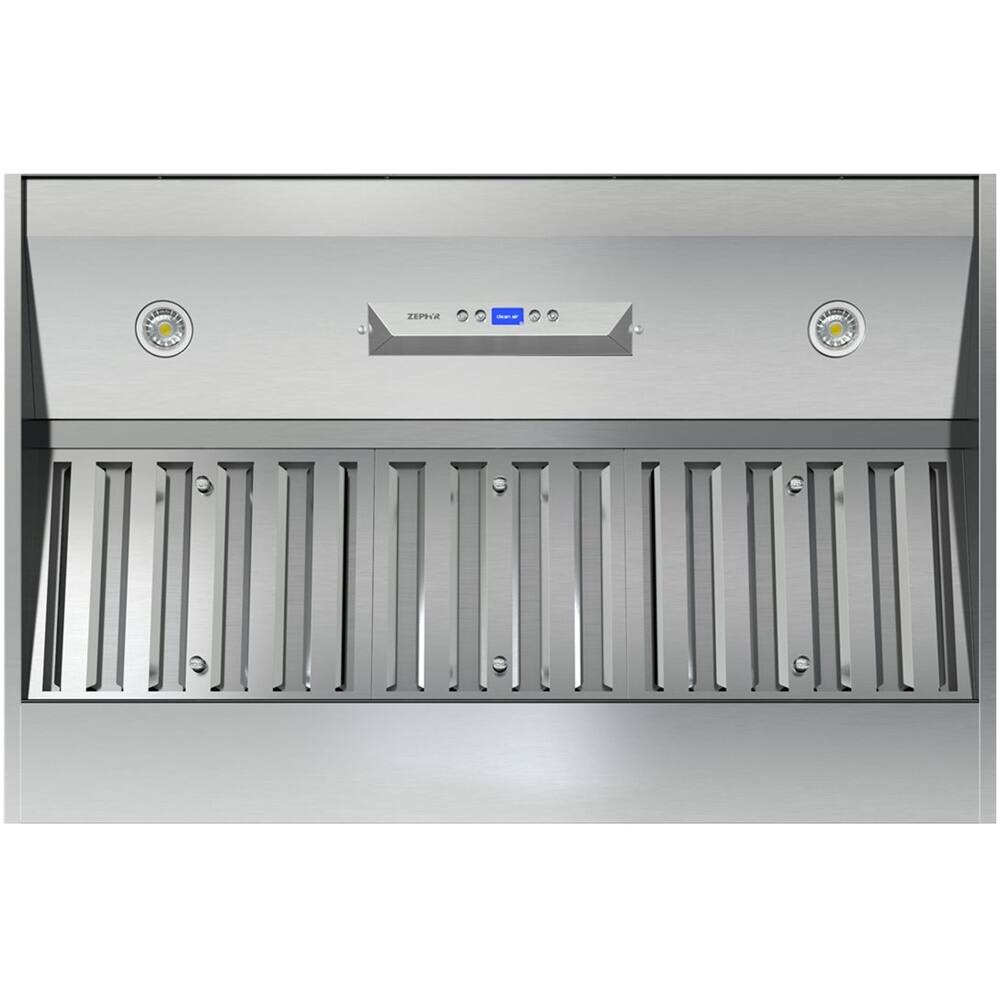 Zephyr - Essentials Power Monsoon DCBL 40" Externally Vented Range Hood - Stainless steel - Front_Standard