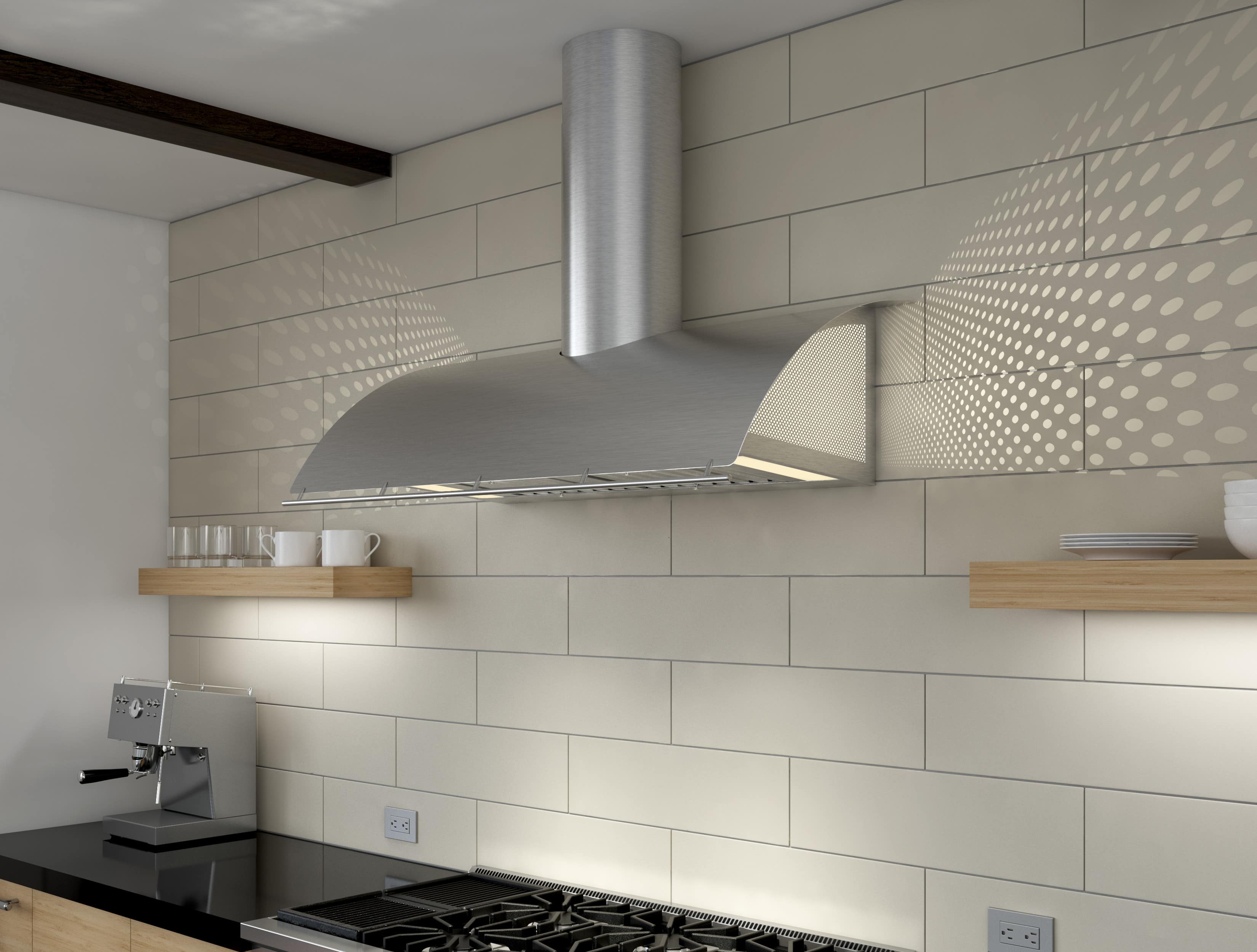 Zephyr - Cheng Collection Okeanito 36" Range Hood - Stainless steel - Alt_View_Standard_12