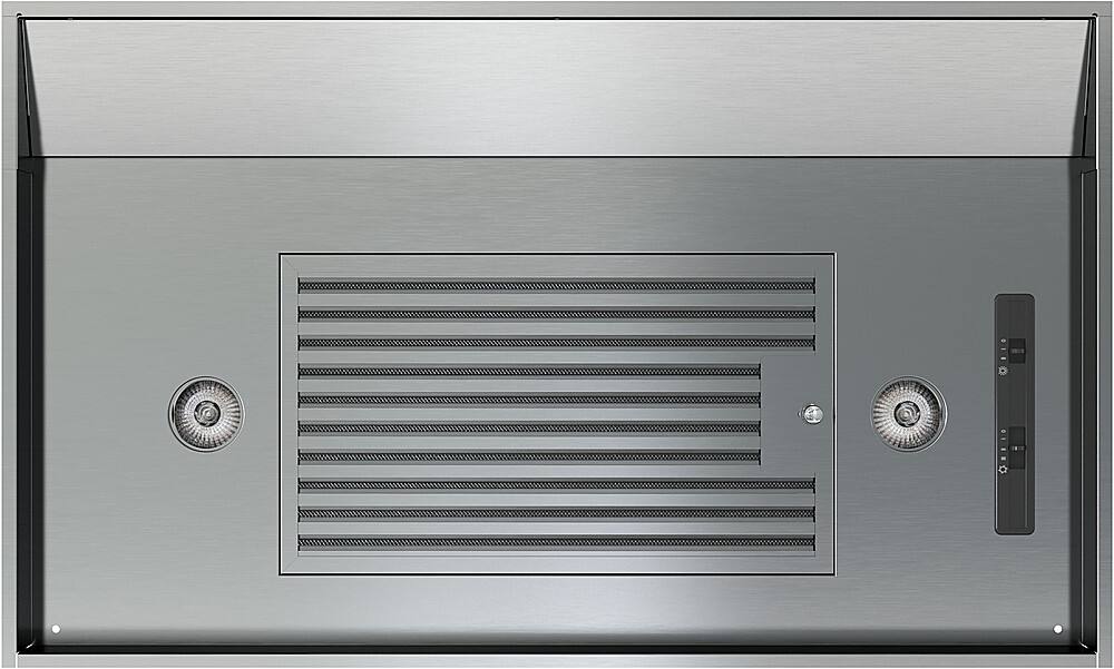Zephyr - Essentials Power Vortex 34" Convertible Range Hood - Stainless steel - Front_Zoom