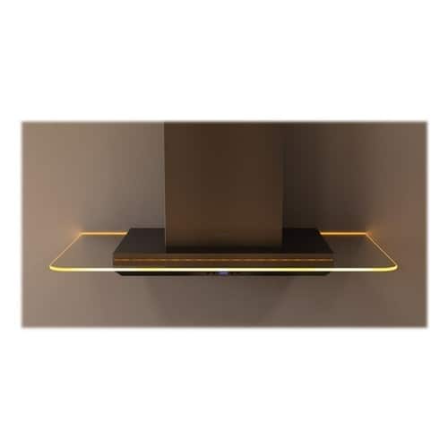 Zephyr - Essentials Europa Verona 30" Convertible Range Hood - Stainless steel and glass - Alt_View_Standard_12