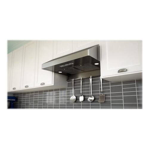 Zephyr - Essentials Power Gust Pro-Style 36" Convertible Range Hood - Stainless steel - Alt_View_Standard_12