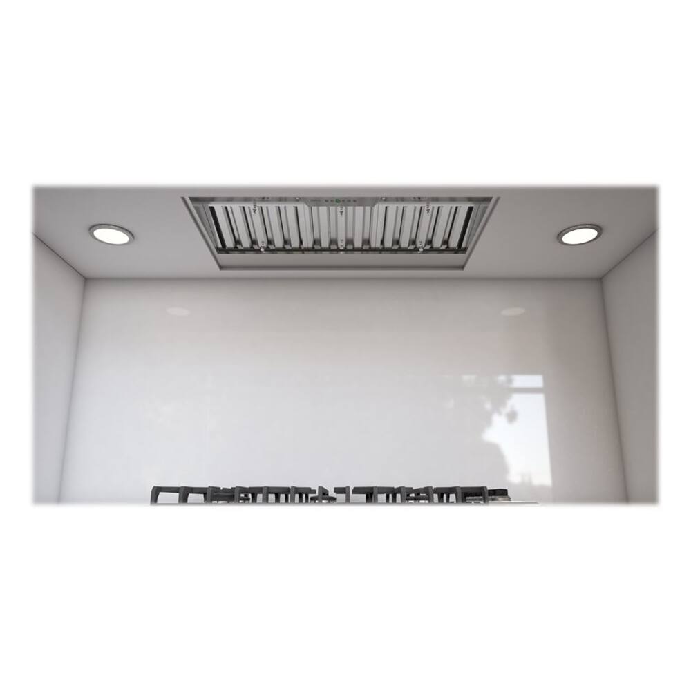Zephyr - Essentials Power Monsoon I 34" Externally Vented Range Hood - Stainless steel - Front_Zoom