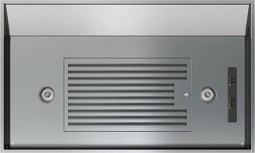 Zephyr - Essentials Power Vortex 28" Convertible Range Hood - Stainless steel - Front_Standard