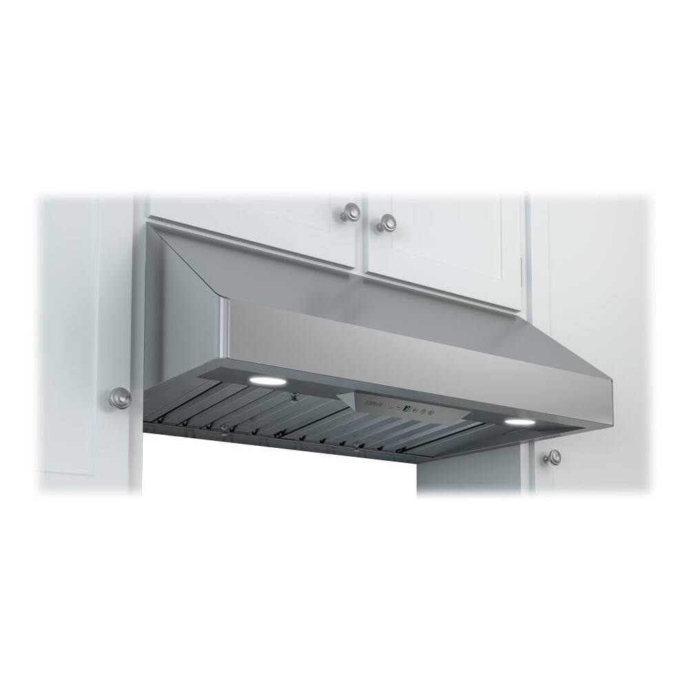 Zephyr - Power Tempest I Pro-Style 30" Convertible Range Hood - Stainless steel - Angle_Standard