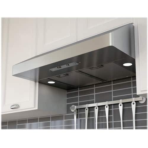 Zephyr - Essentials Power Gust Pro-Style 30" Convertible Range Hood - Stainless steel - Alt_View_Standard_11