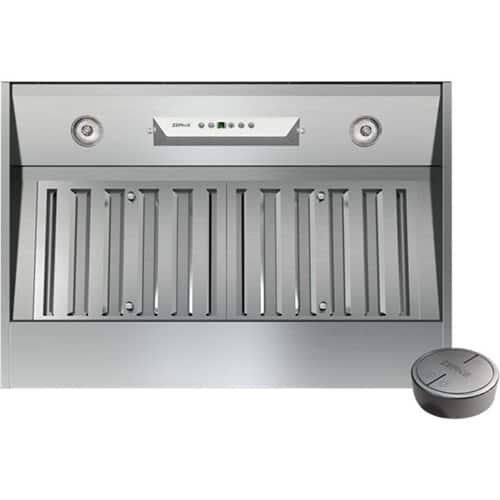 Zephyr - Essentials Power Monsoon I 28" Externally Vented Range Hood - Stainless steel - Front_Standard