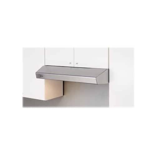 Zephyr - Breeze I 24" Recirculating Range Hood - Stainless steel - Angle_Standard