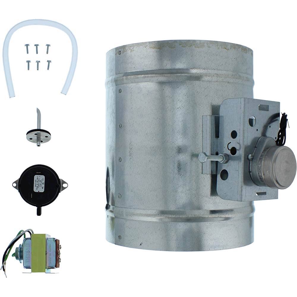 Zephyr - 10" Make-Up Air Damper Kit for Zephyr Range Hoods - Front_Zoom