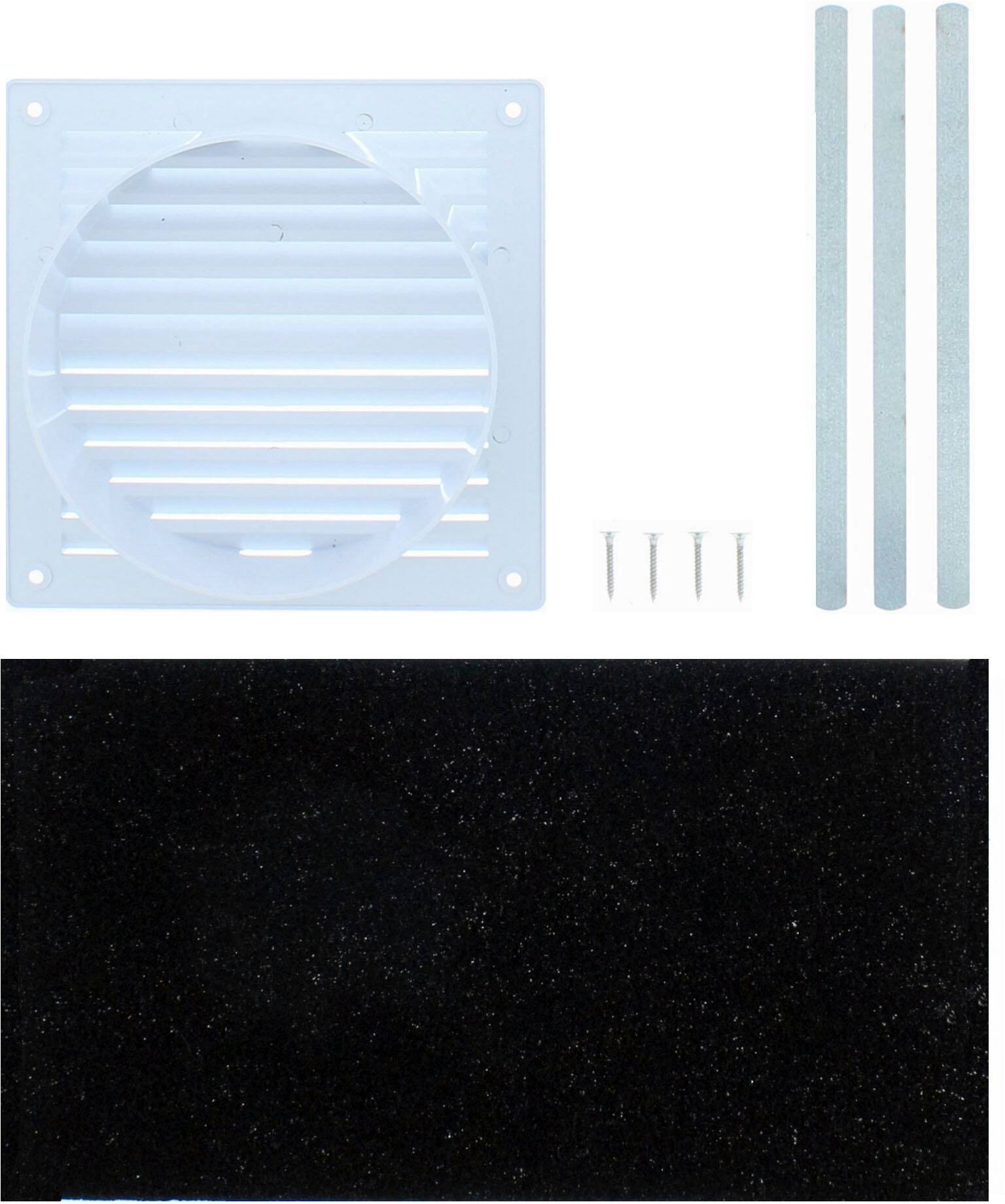 Zephyr - Hood Recirculating Kit - Black - Front_Zoom