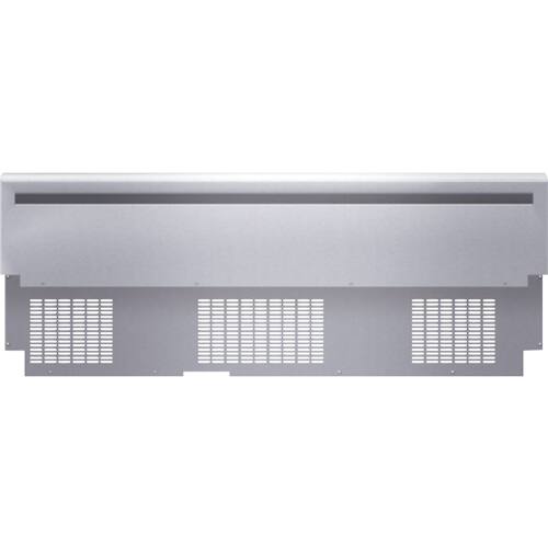 Thermador - Low Back panel for Thermador Pro Harmony Dual Fuel Ranges - Stainless Steel - Front_Standard