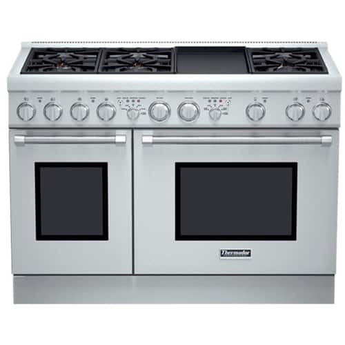 Thermador 6.6 Cu. Ft. SelfCleaning Freestanding Double Oven Dual