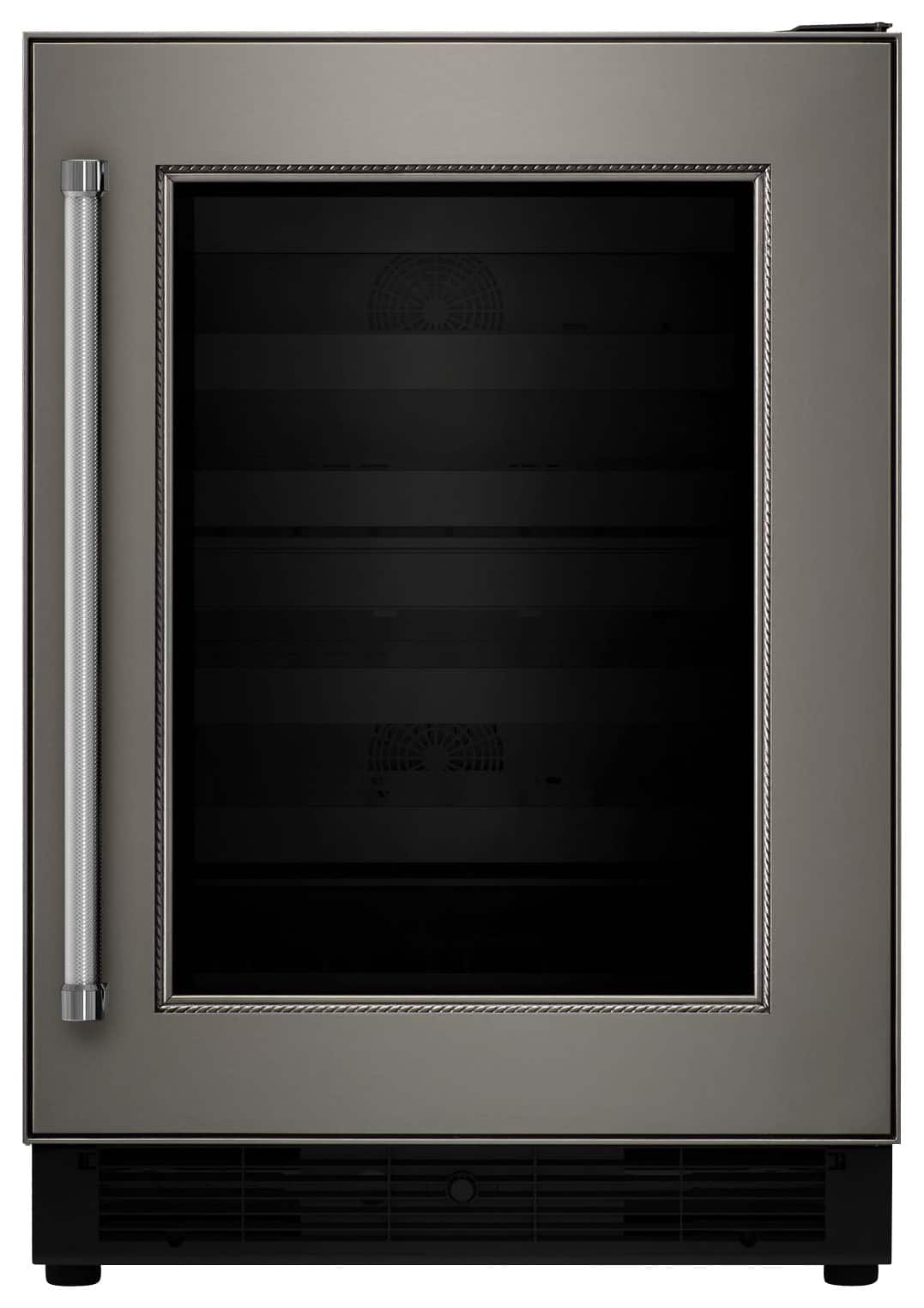KitchenAid - 46-Bottle Wine Cellar - Custom Panel Ready - Front_Standard